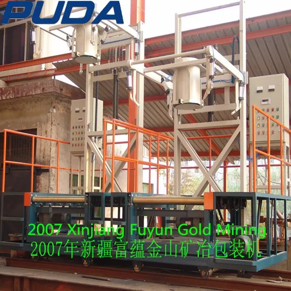 moly concentrate bagging machine 1